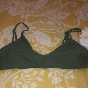 Green Bikini Top